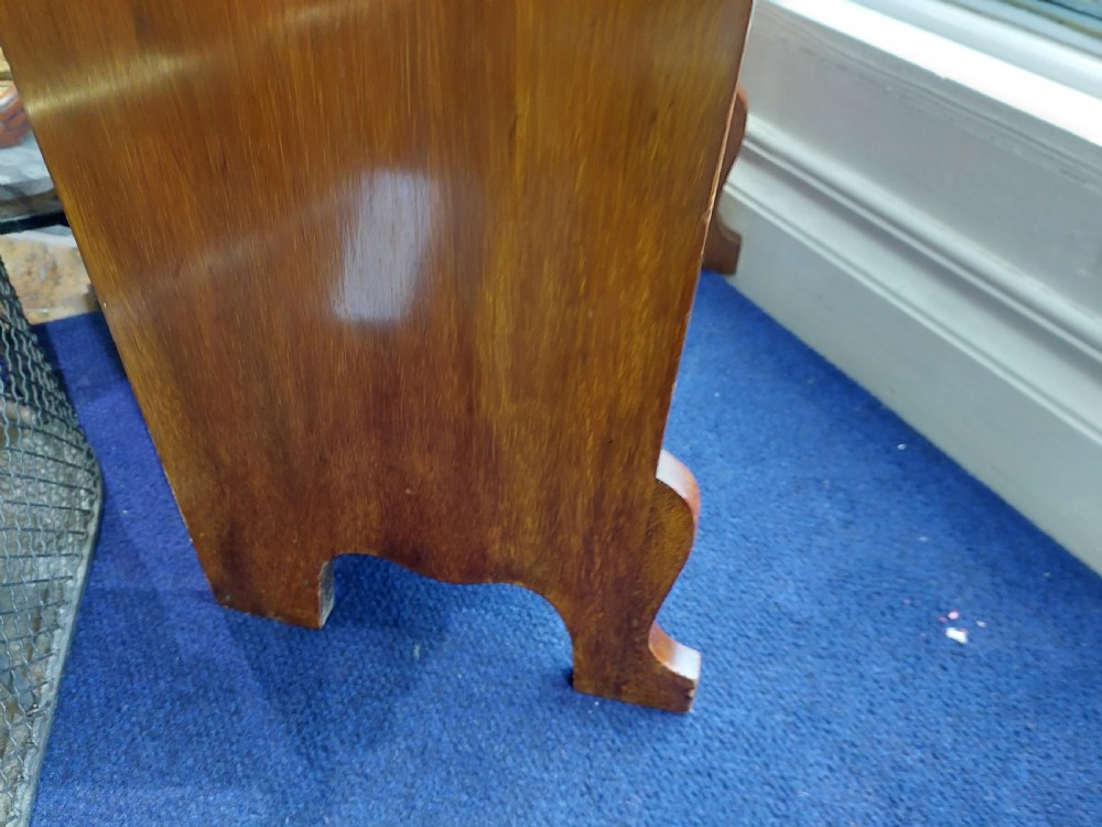 Arts & Crafts Mahogany Open Bookcase View III