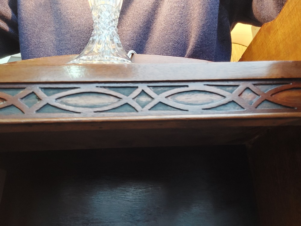 Arts & Crafts Mahogany Open Bookcase View IV