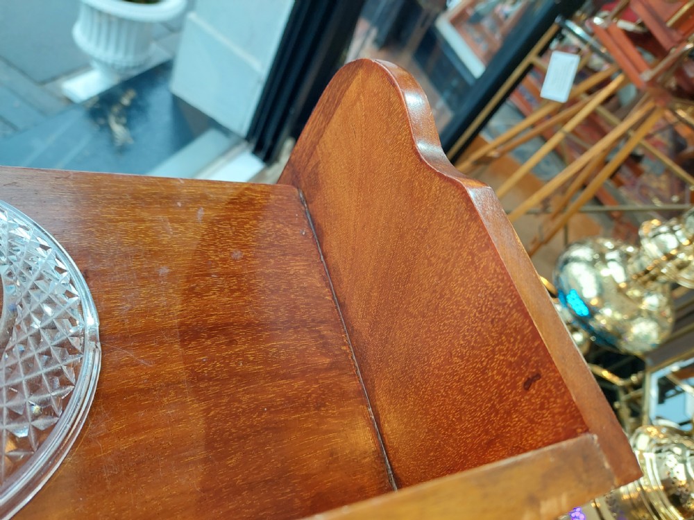 Arts & Crafts Mahogany Open Bookcase View V