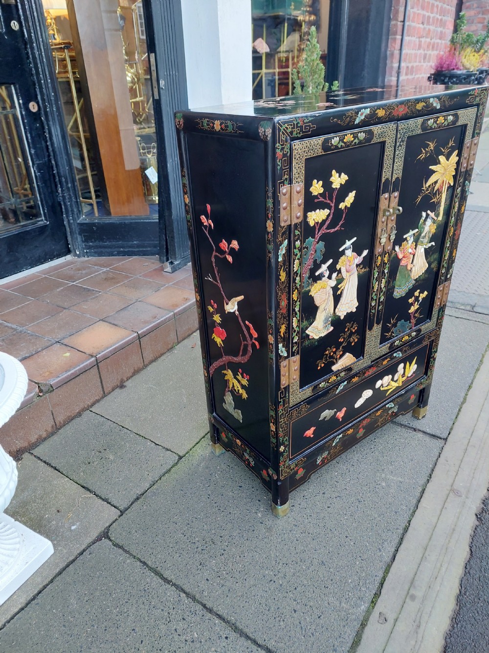 Late 19thC Japanesque Side Cabinet View III