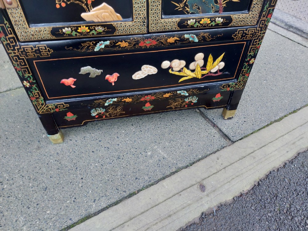 Late 19thC Japanesque Side Cabinet View IV