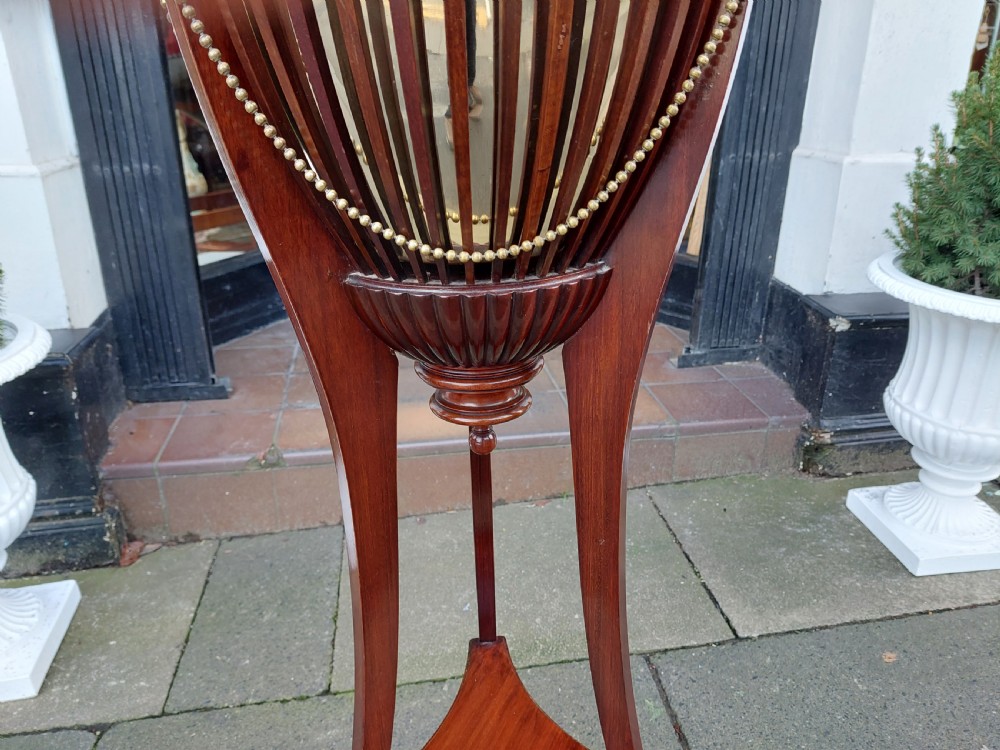 Edwardian Mahogany Jardiniere Plant Stand View IV