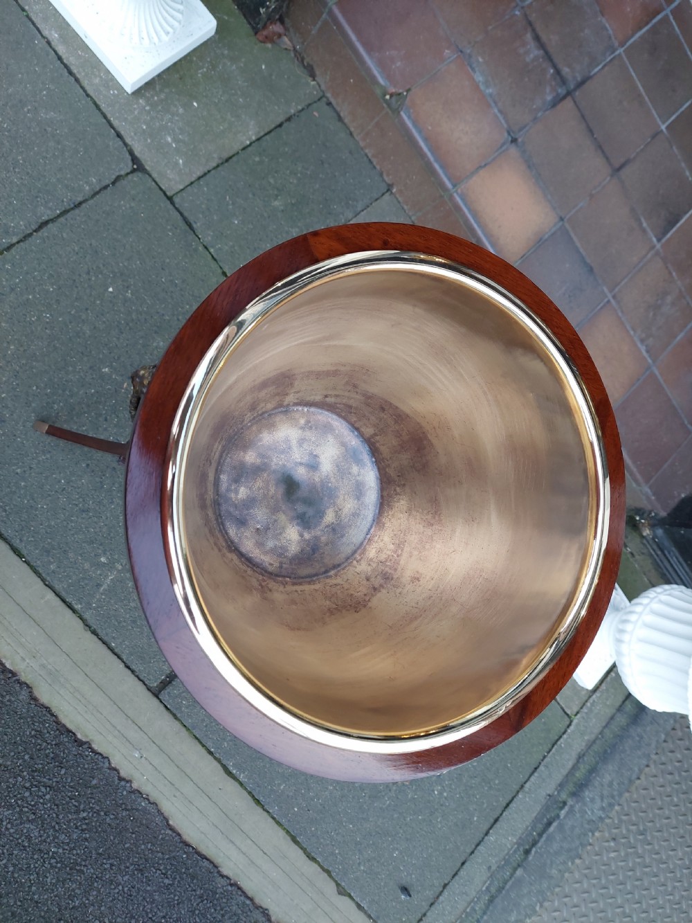Edwardian Mahogany Jardiniere Plant Stand View VII