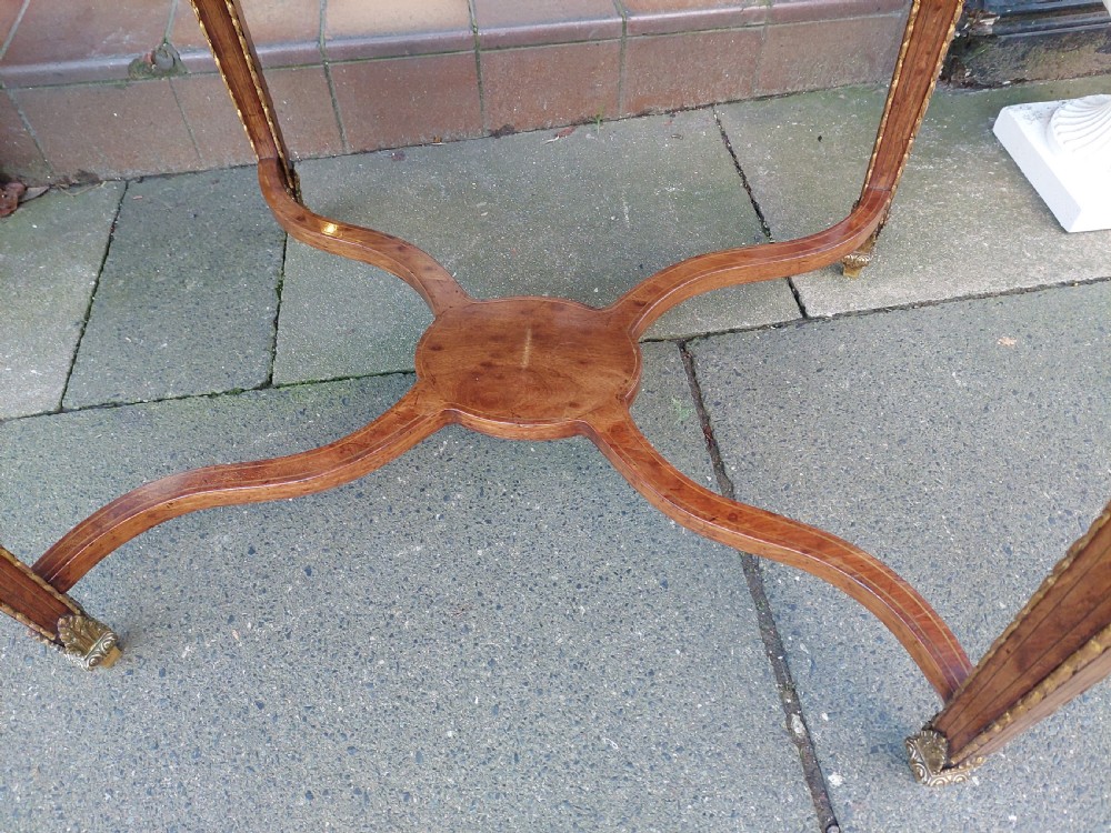 Loius XVI Style Inlaid Centre Table View IV