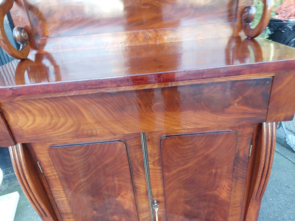 William IV Mahogany Chiffonier View III