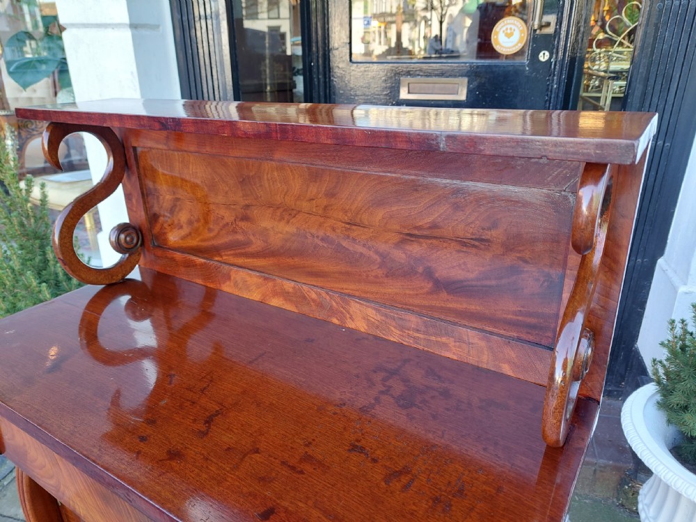 William IV Mahogany Chiffonier View IV