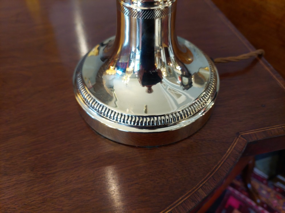 Novelty Brass Table Lamp in the form of Fishing Rod and Reel View IV