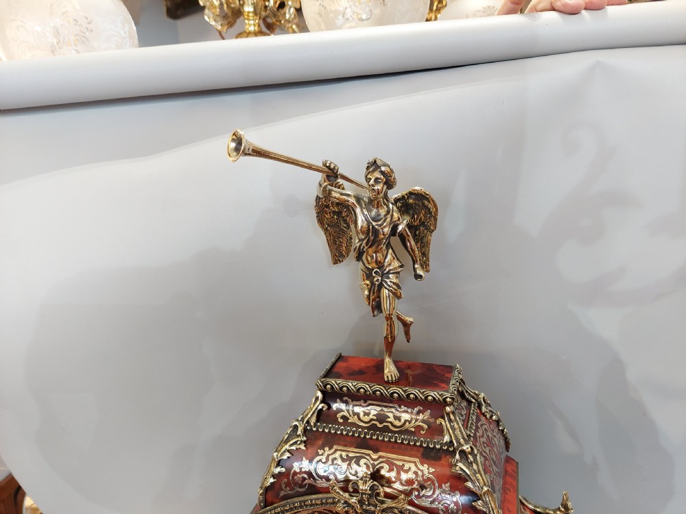 Superb Mid 19thC French Boulle Bracket Clock  View II