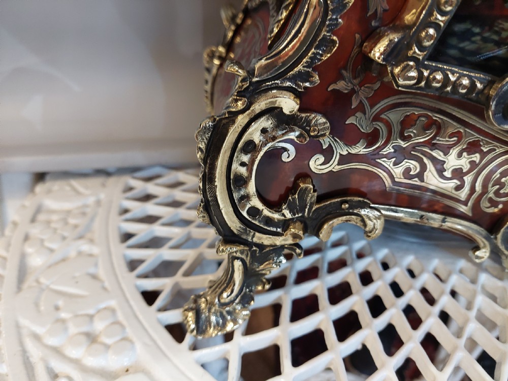 Superb Mid 19thC French Boulle Bracket Clock  View V