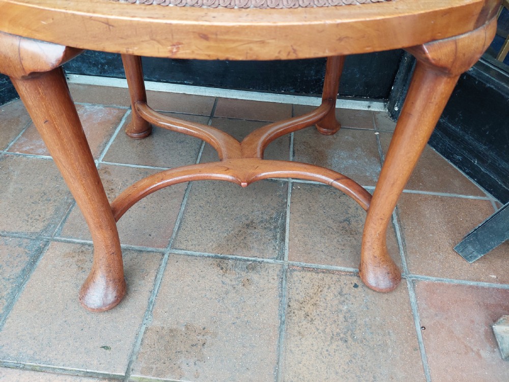 Edwardian Mahogany & Inlaid Armchair View IV