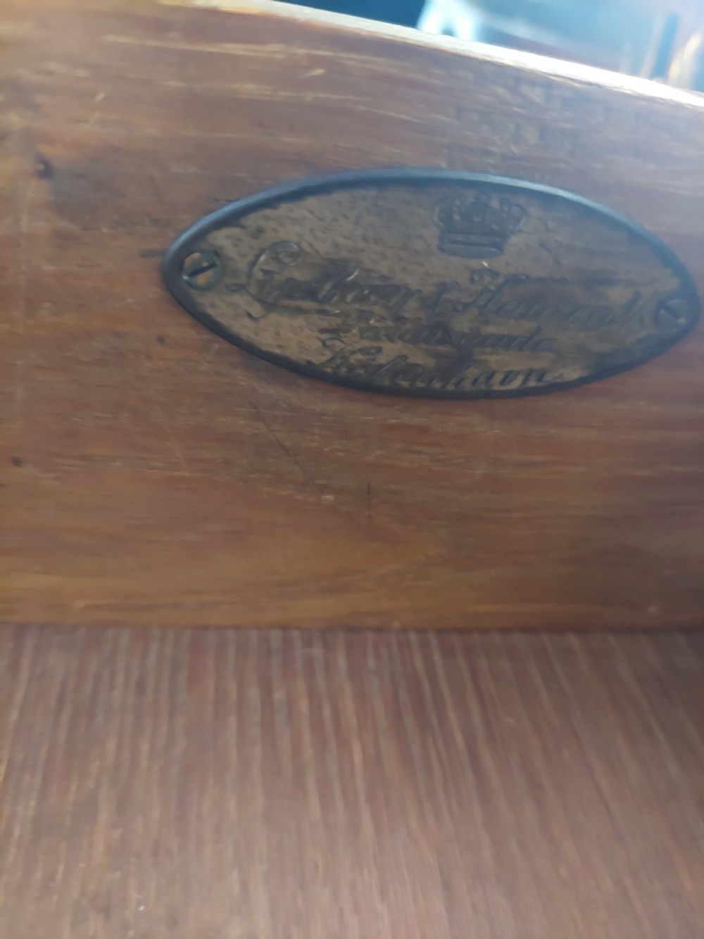 Early 20thC Louis XVth Style Kingwood Bureau Plat  View IX
