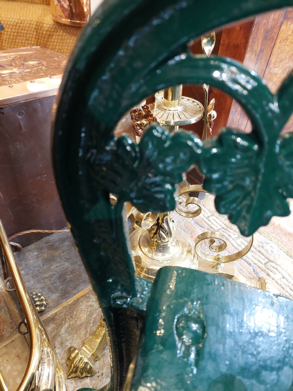 Victorian Cast Iron Garden Bench View VIII