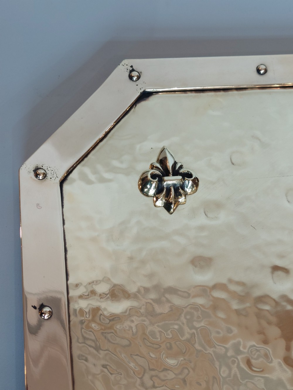 Arts and Crafts Brass Fire Screen View IV