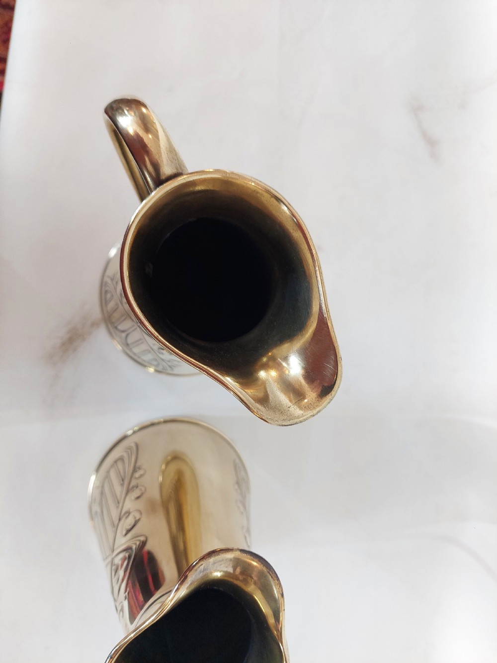 Pair of Joseph Sankey & Sons Art Nouveau Jugs View IV