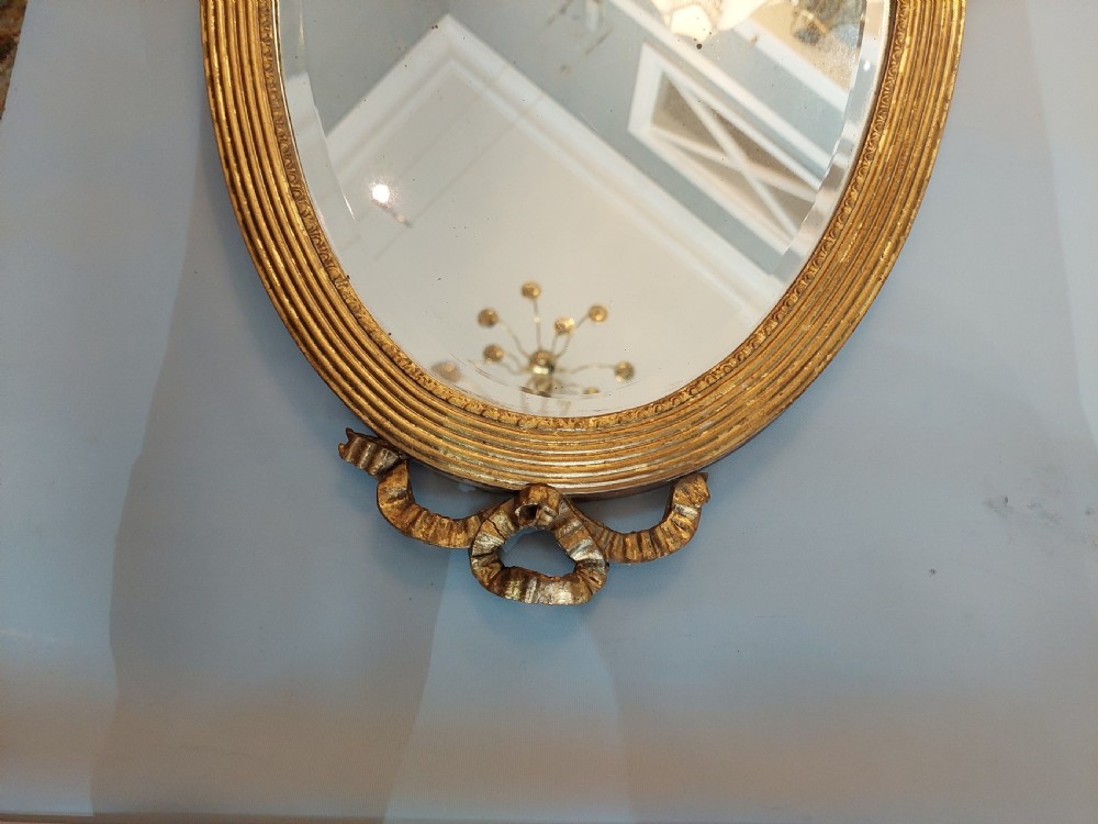 Pair of Adam Revival Giltwood Mirrors View II