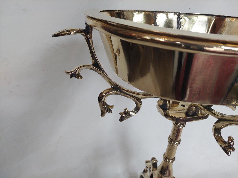 Early 20thC Indian Brass Planter  View VII