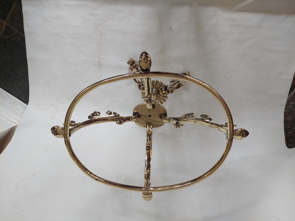 Early 20thC Indian Brass Planter  View X