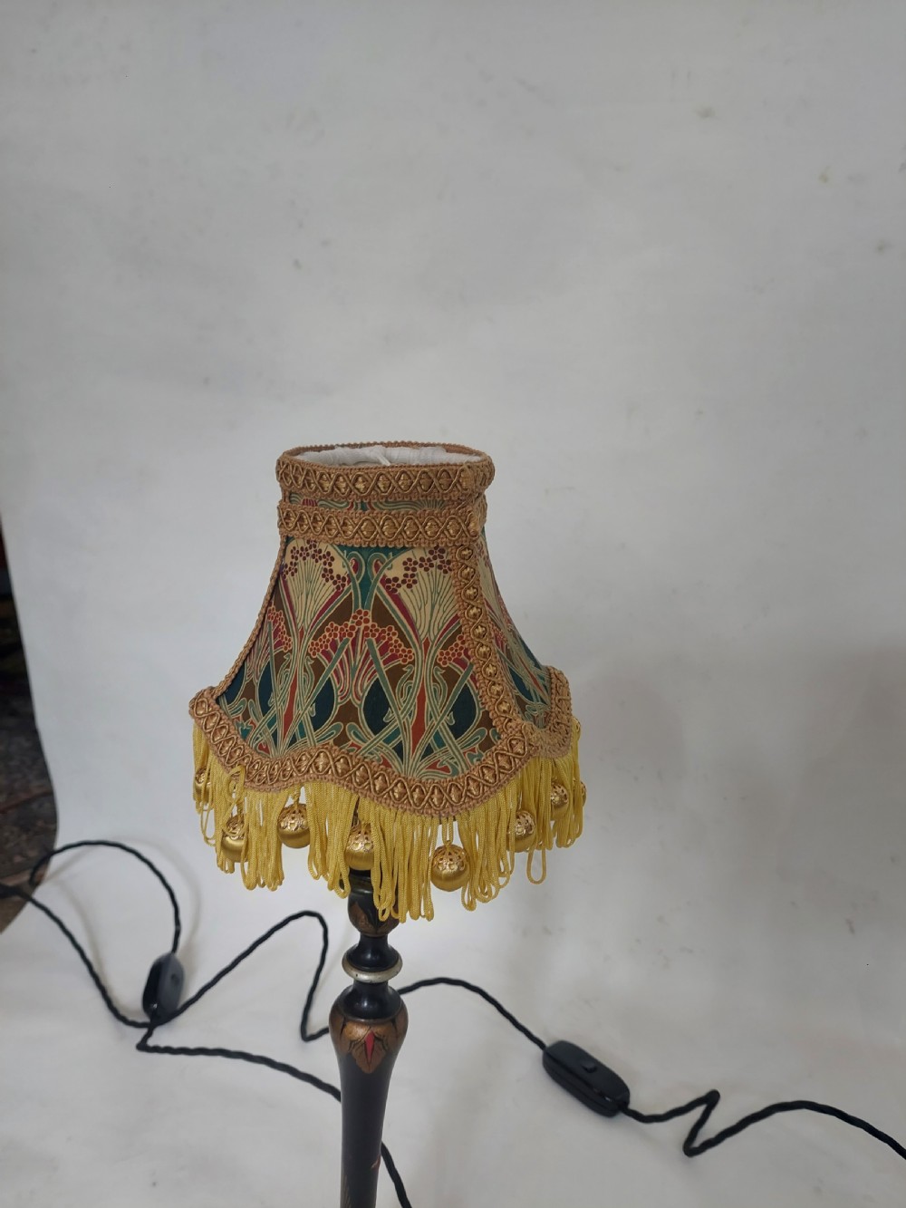 Pair of 1920's Chinoiserie Table Lamps View VI