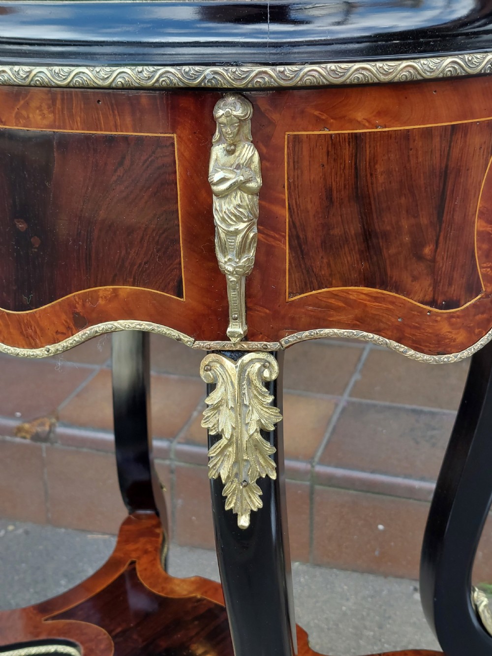 Late 19thC French Kingwood Jardiniere Planter View II