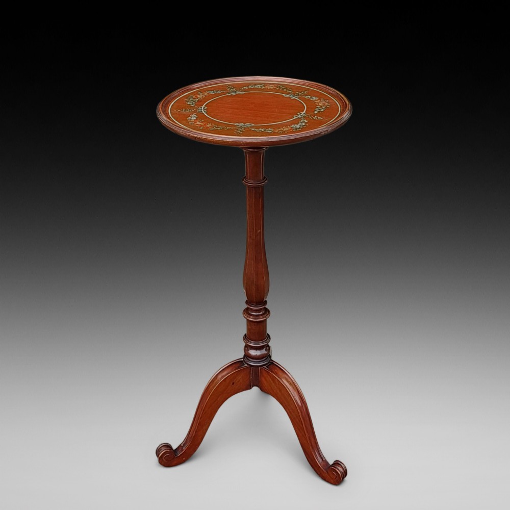 Edwardian Mahogany Painted Wine Table