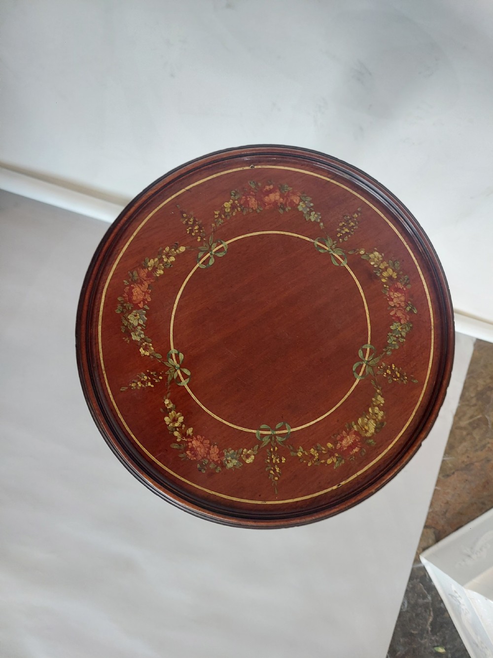 Edwardian Mahogany Painted Wine Table View III