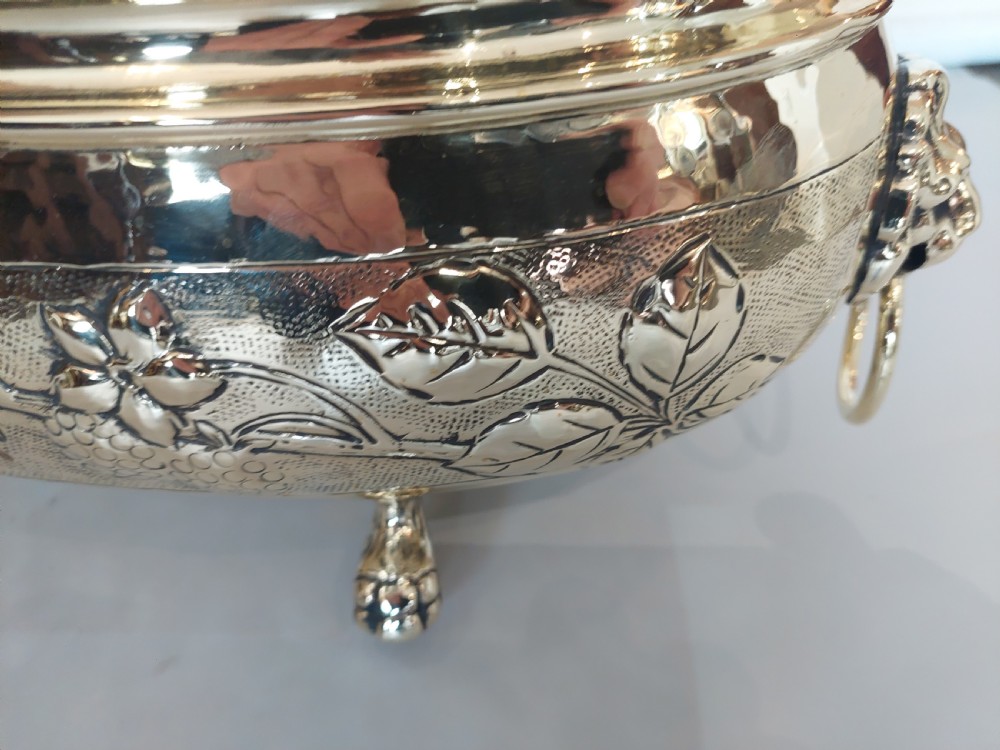 Late 19thC Brass Oval Planter View IX