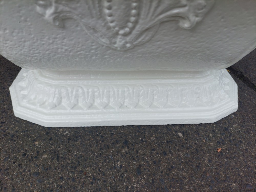 Early 20thC French Cast Iron Windowsill Planter View II