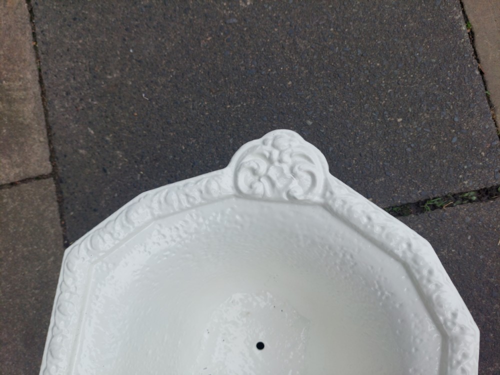 Early 20thC French Cast Iron Windowsill Planter View V