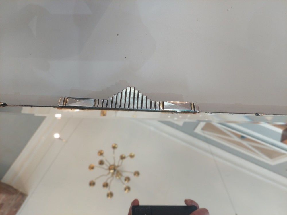 Art Deco Empire State Mirror View III