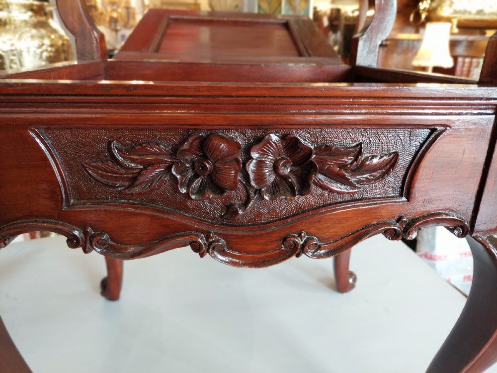 Early 20thC Walnut Piano Music Stool View III