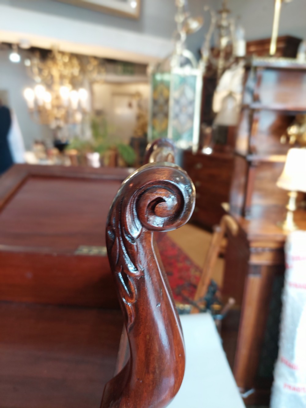 Early 20thC Walnut Piano Music Stool View V