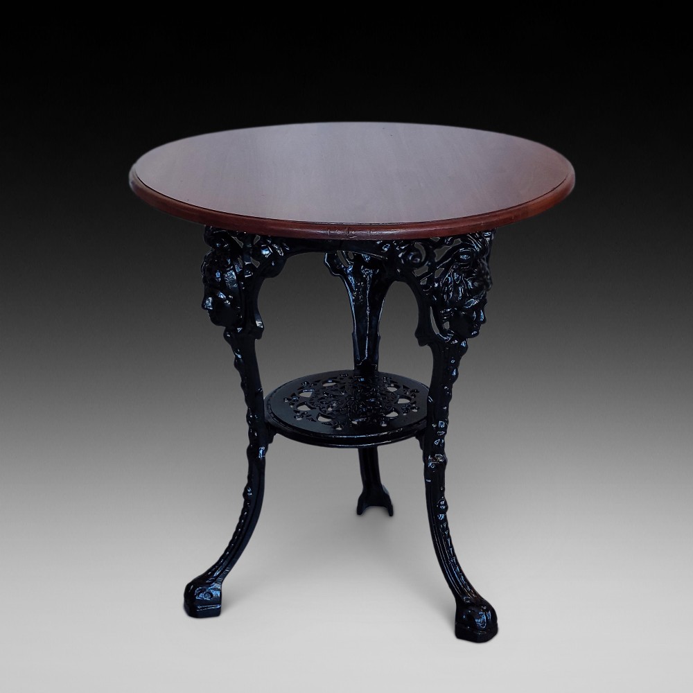 Victorian Cast Iron Pub Garden 