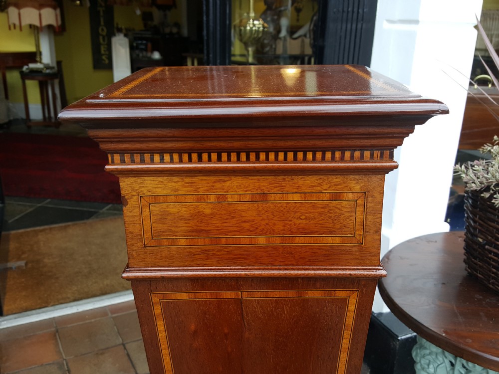 Edwardian Sheraton Style Mahogany Pedestal View III