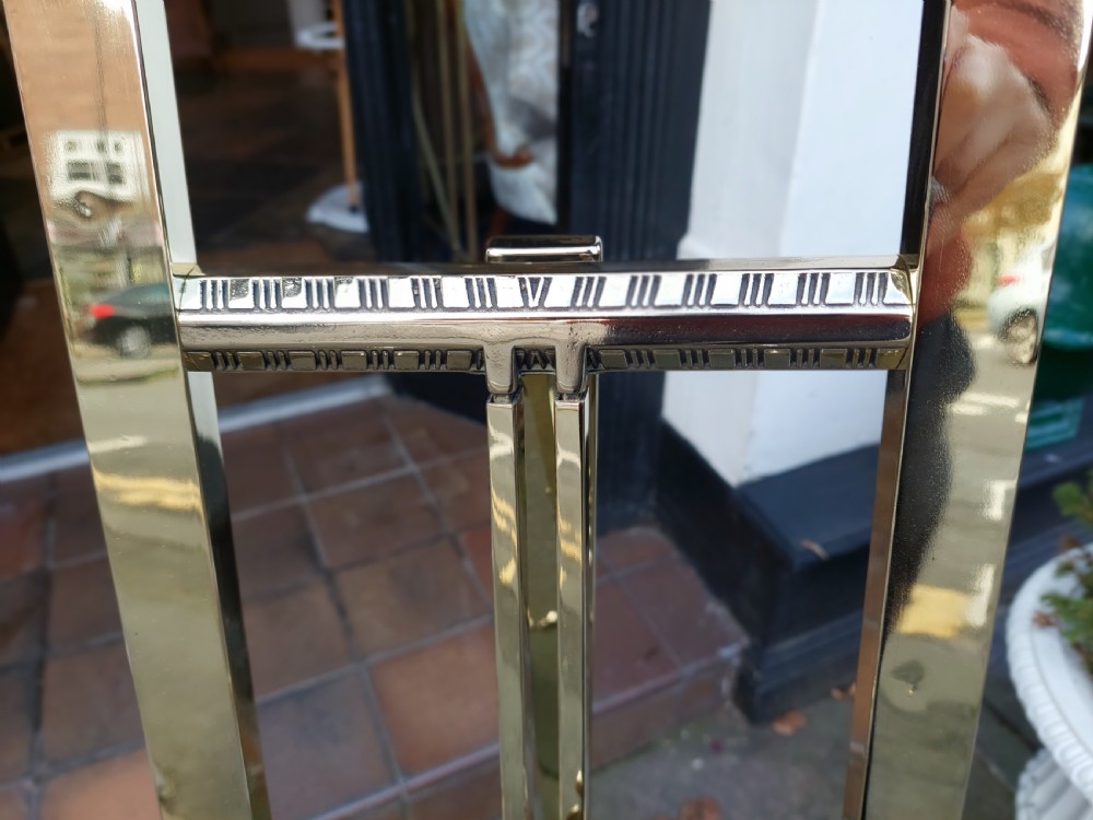 Late 19thC Brass Easel in the French 18thC Style View VI