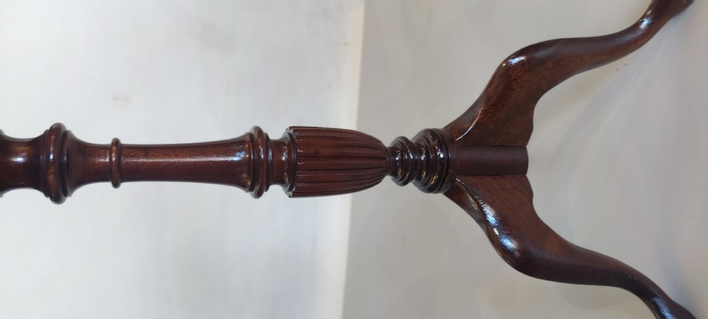 Mahogany Lamp Table View VII