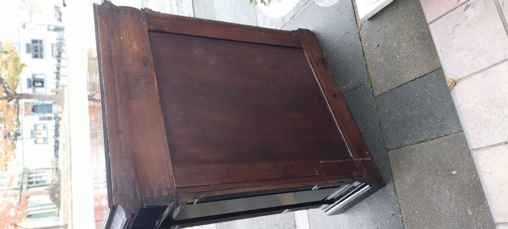Pair of Continental Ebonised and  Inlaid Pier Cabinets View XIV