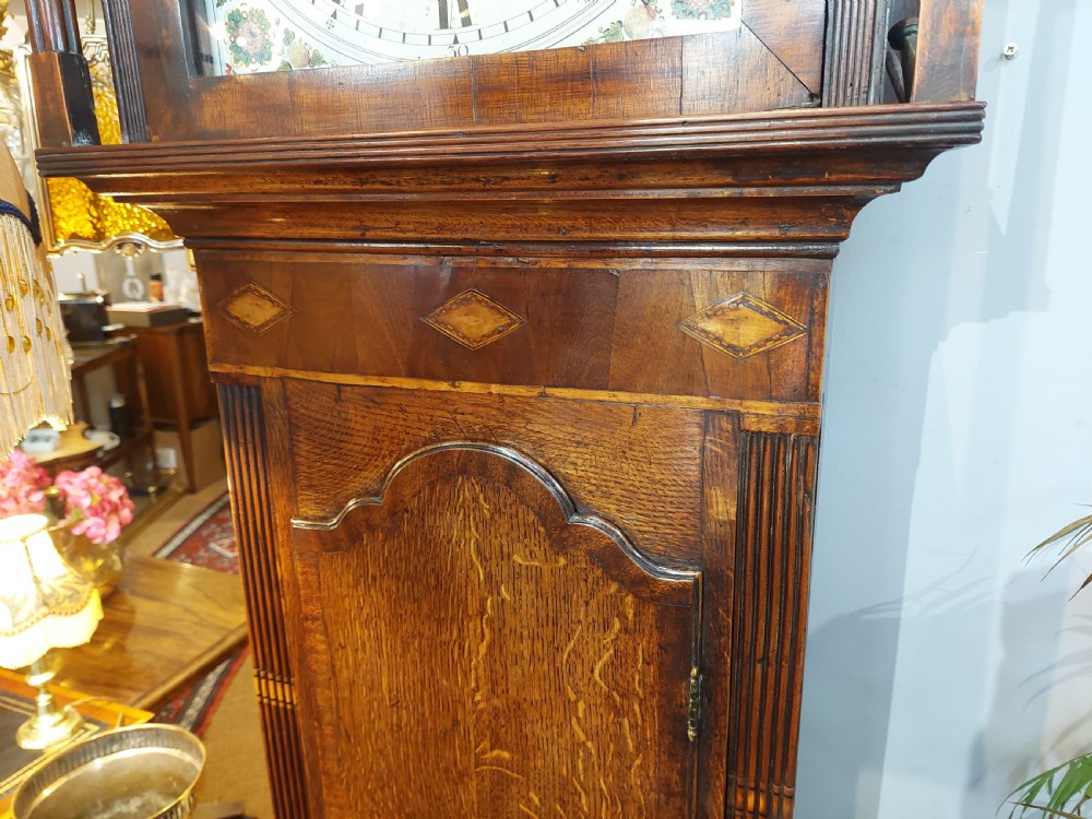George III Oak Longcase Clock by John Collier, Cheadle View III