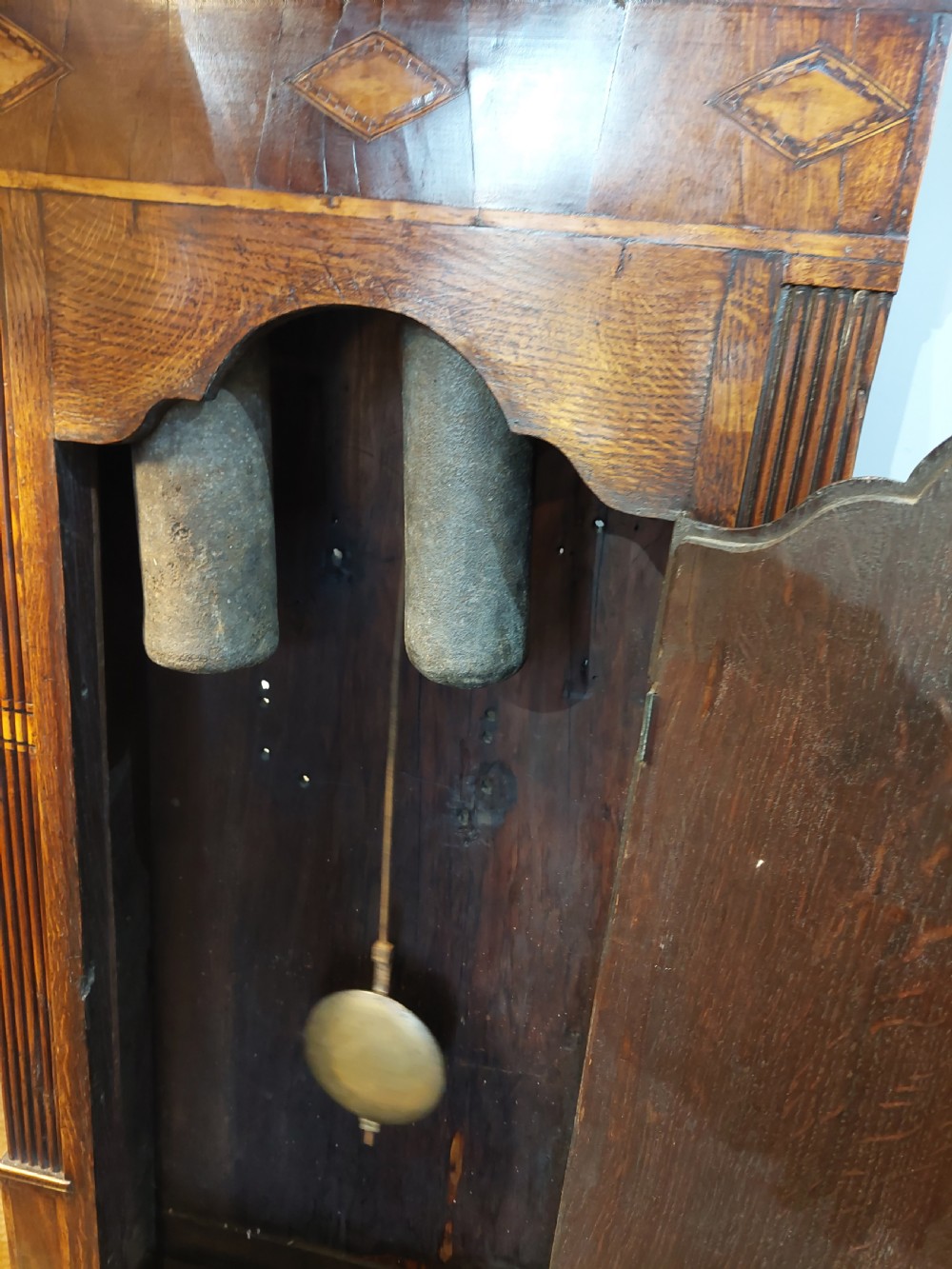 George III Oak Longcase Clock by John Collier, Cheadle View VI