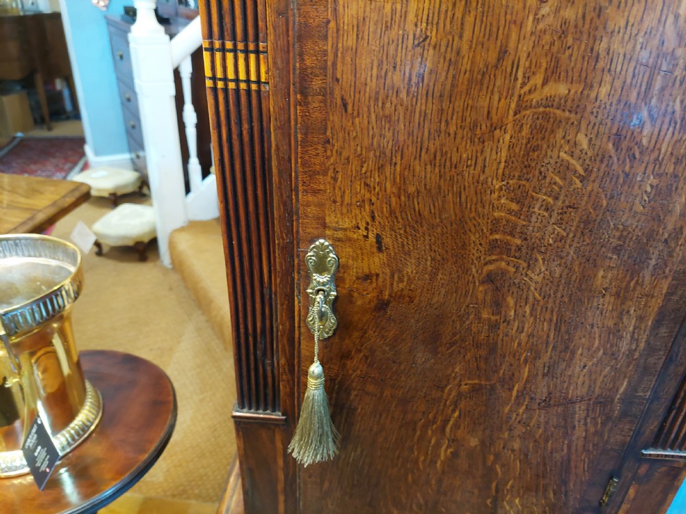 George III Oak Longcase Clock by John Collier, Cheadle View VII