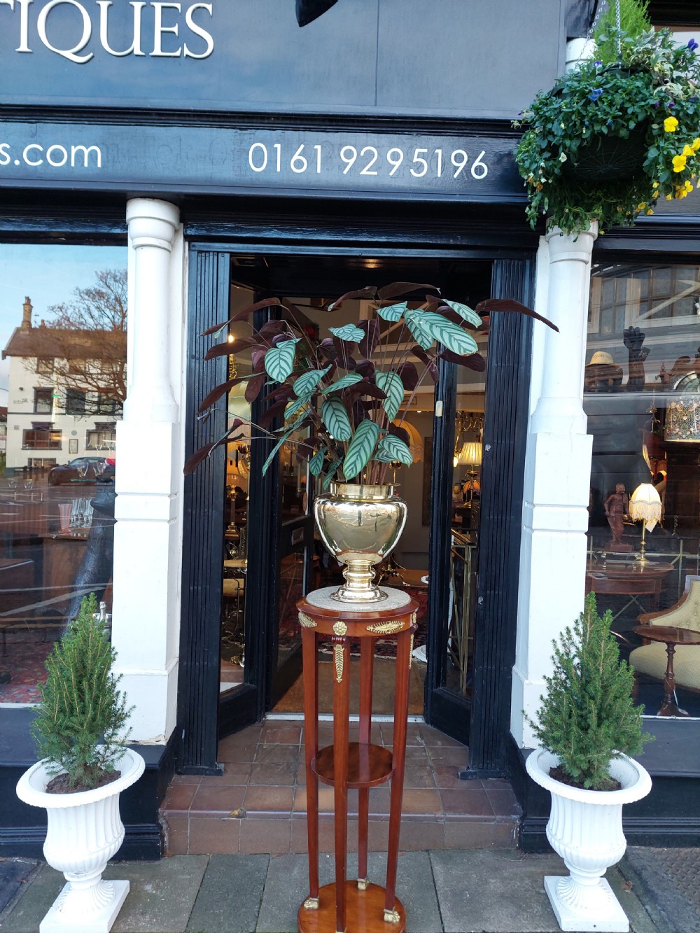 Pair of Late 19thC French Ormolu Mounted Mahogany Torcheres View XI