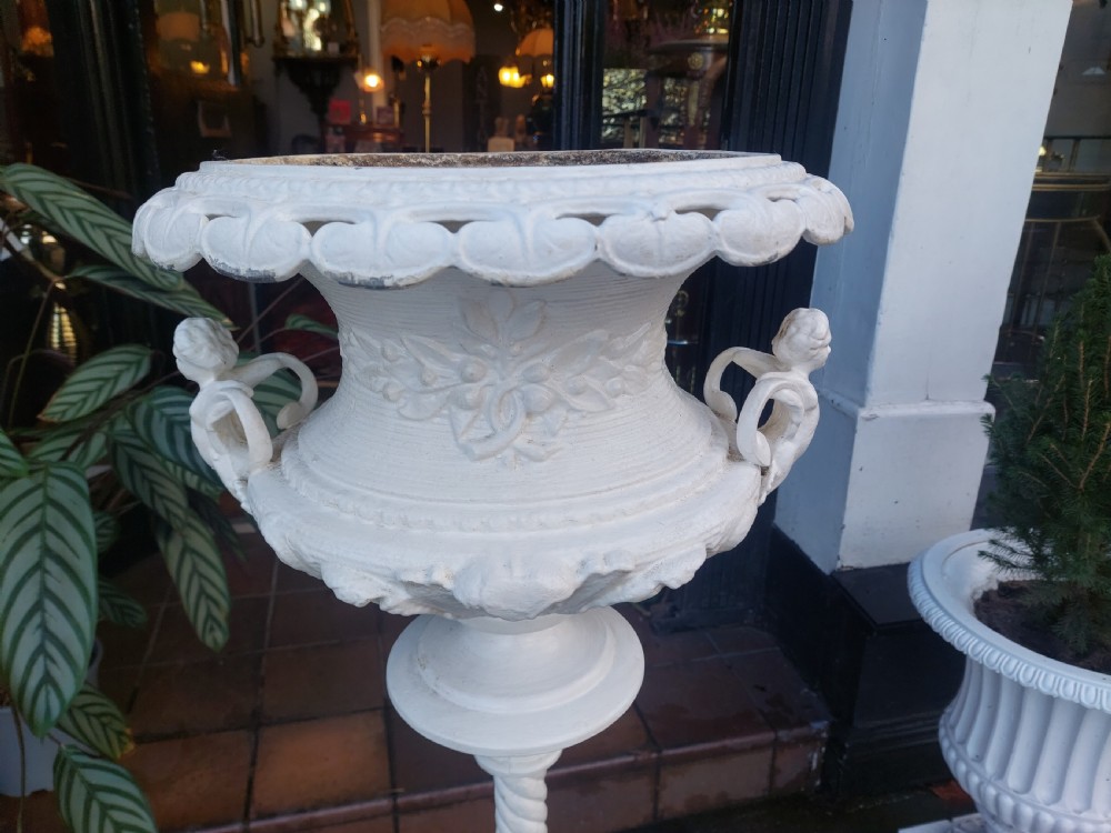 Victorian Cast Metal Jardinière View III