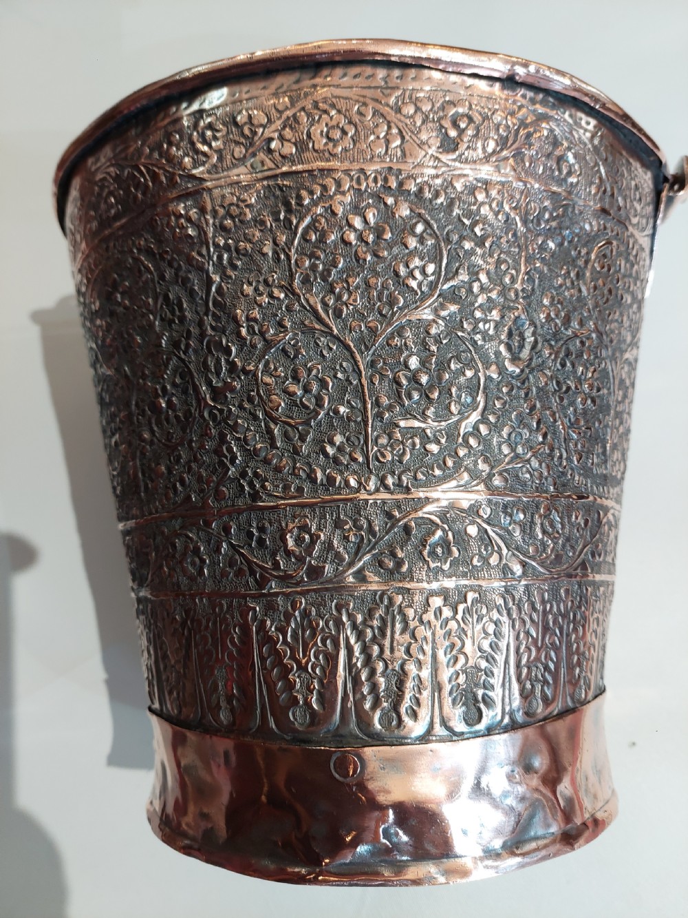 Victorian Indian Hand Worked Copper Pale View III