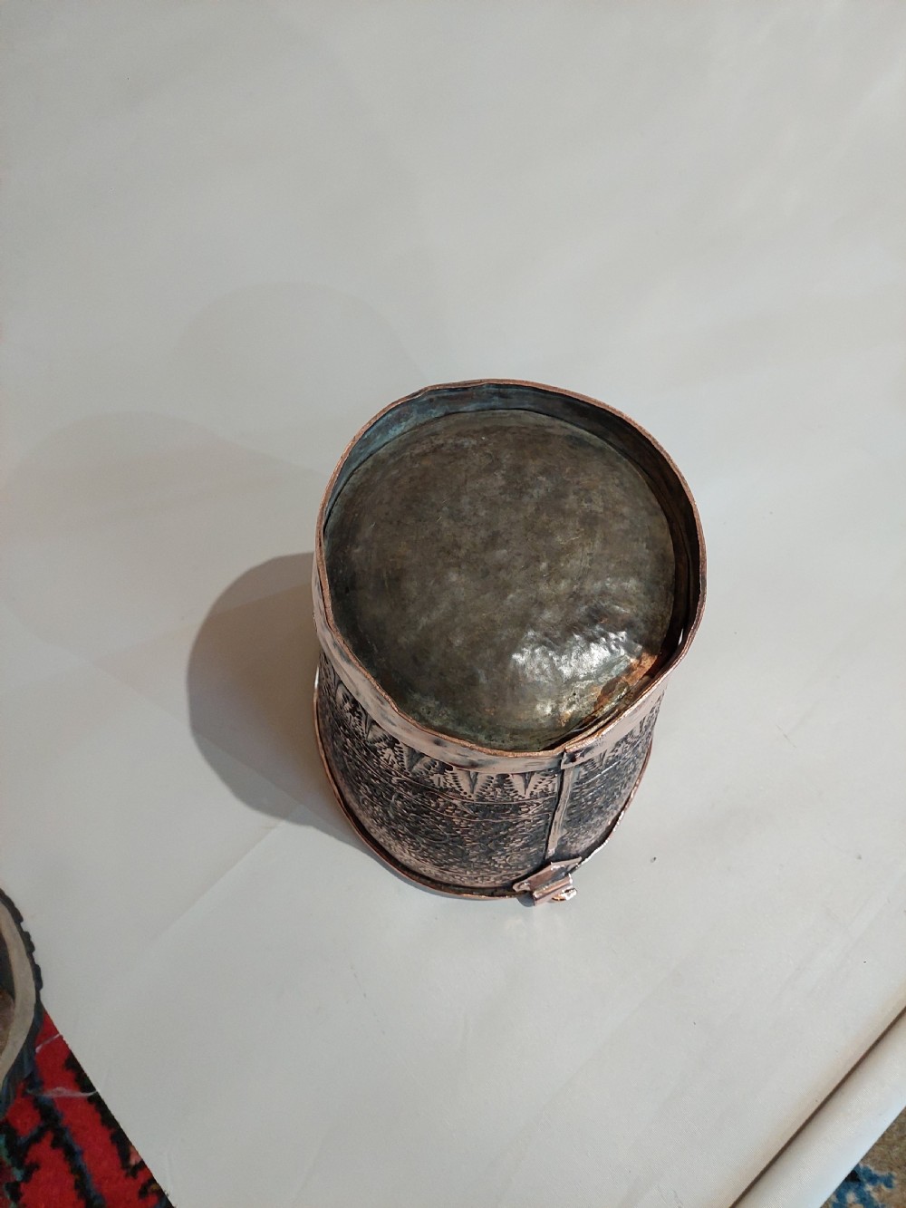 Victorian Indian Hand Worked Copper Pale View VI