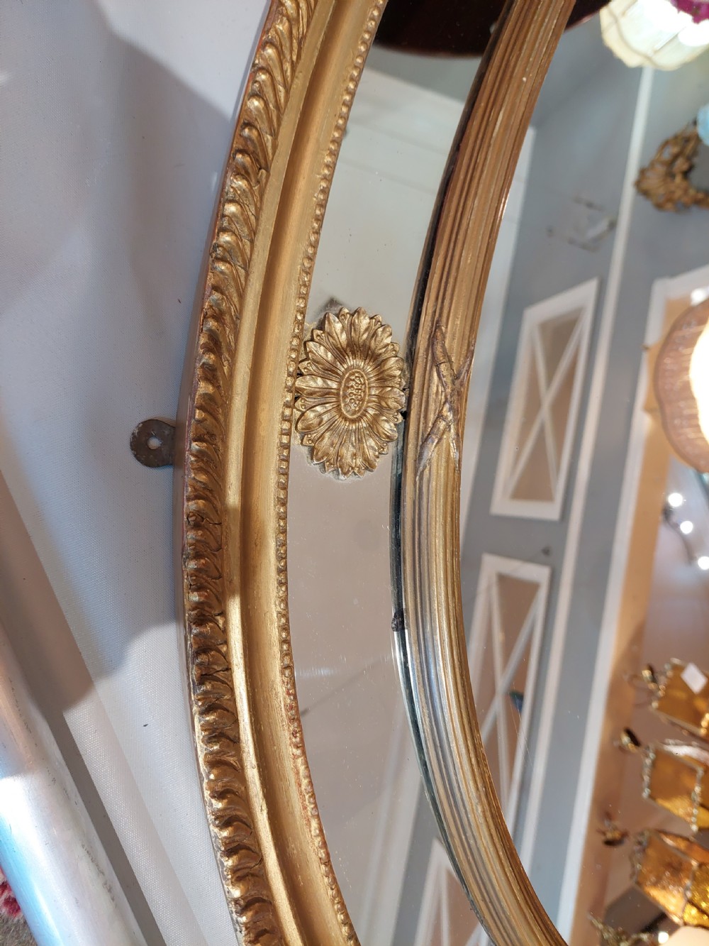 Late 19thC Regency Style Giltwood Mirror View III
