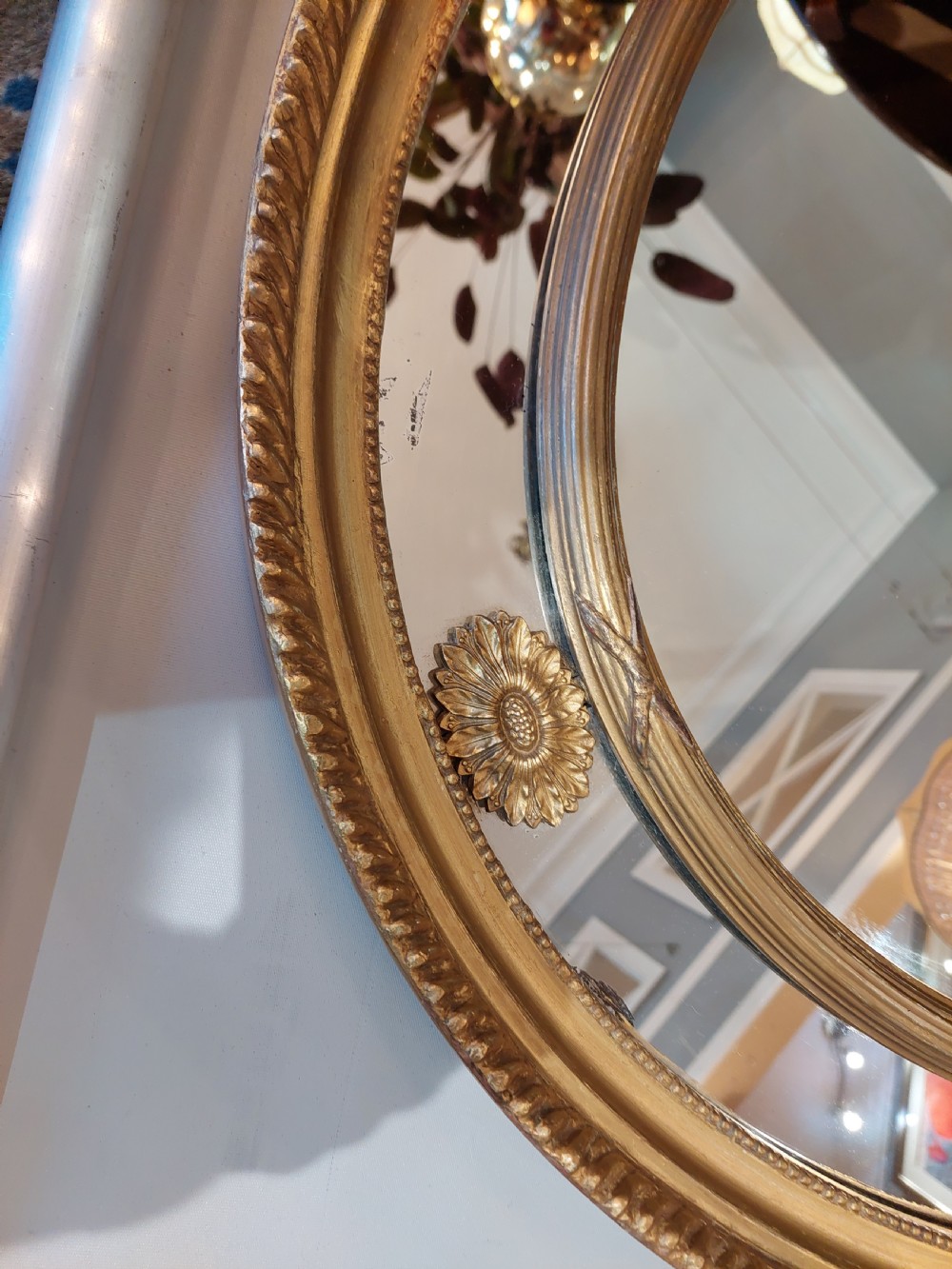 Late 19thC Regency Style Giltwood Mirror View IV