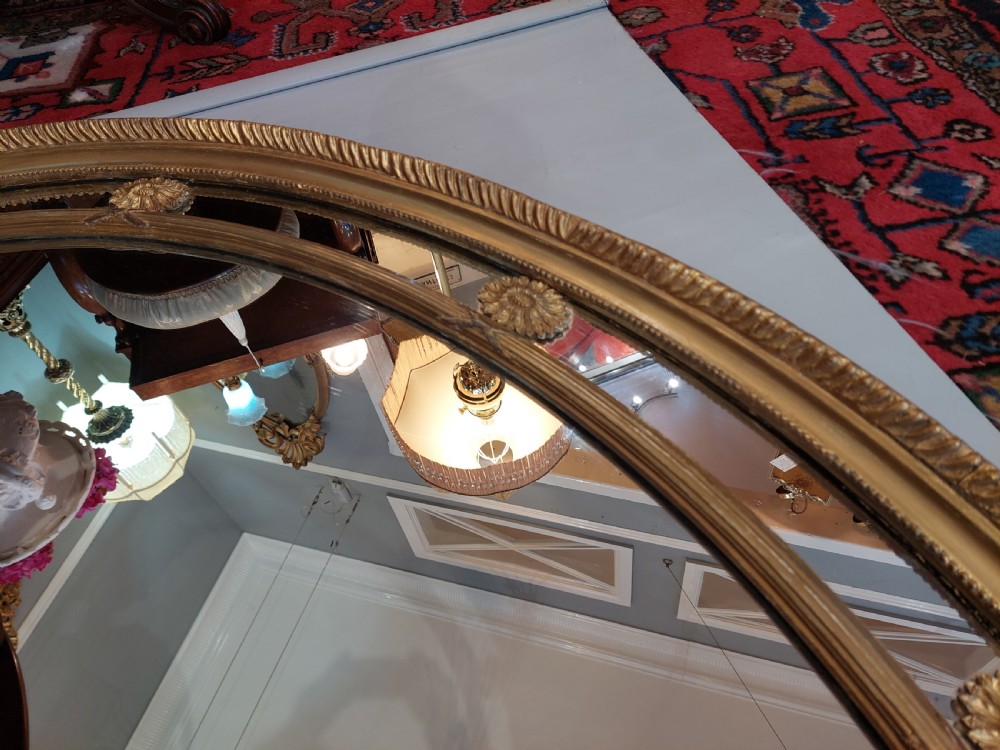 Late 19thC Regency Style Giltwood Mirror View VI