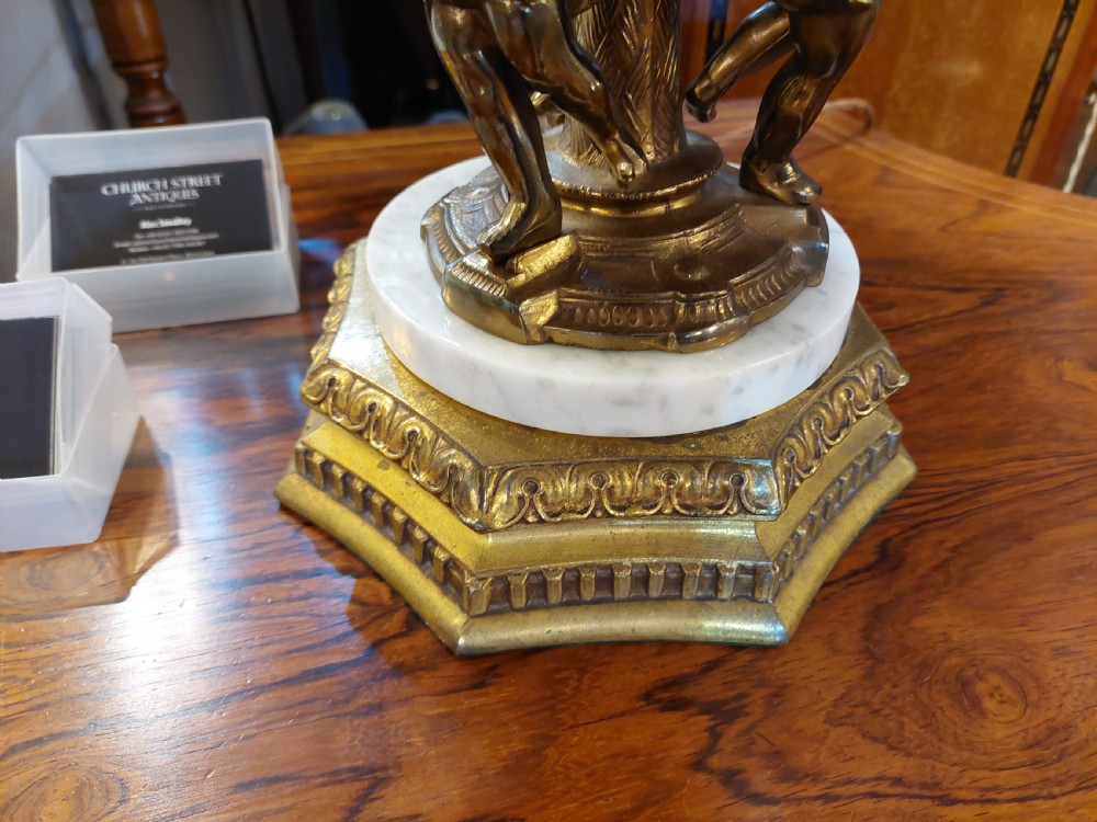 Early 20thC American Overlaid Glass Table Lamp View III