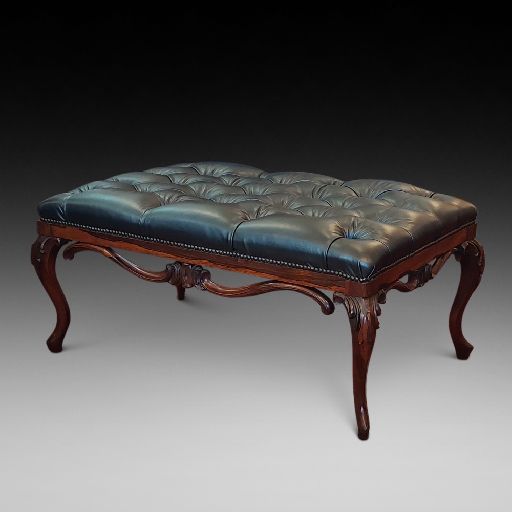 William IV Rosewood Hearth Stool