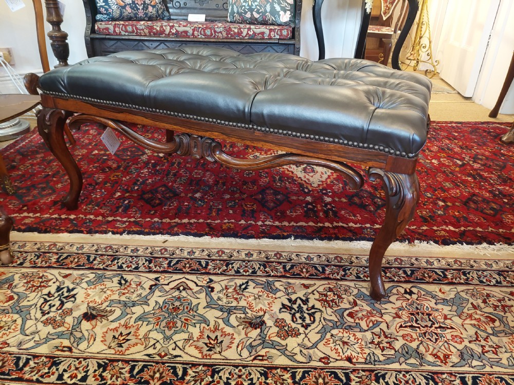 William IV Rosewood Hearth Stool View III
