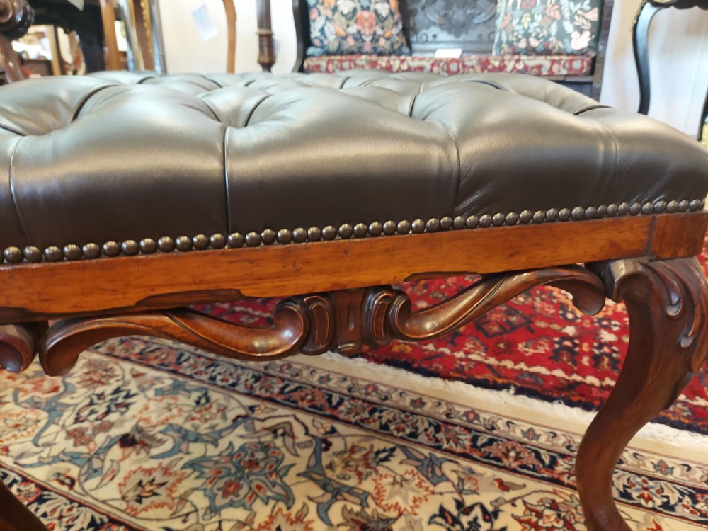 William IV Rosewood Hearth Stool View V